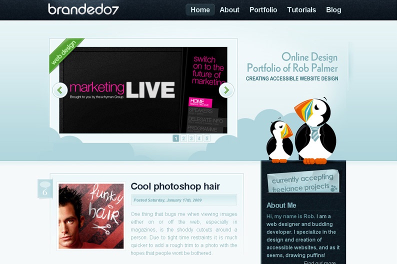 Screenshot on Branded07