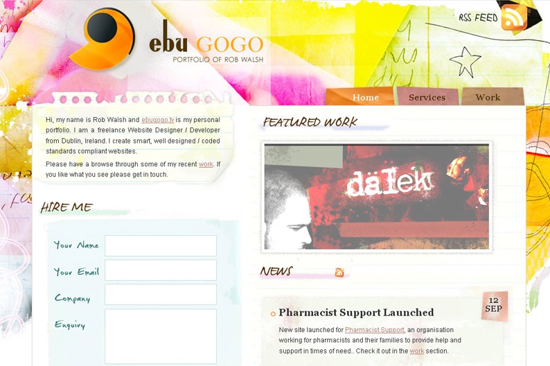 Screentshot on http://www.ebugogo.tv
