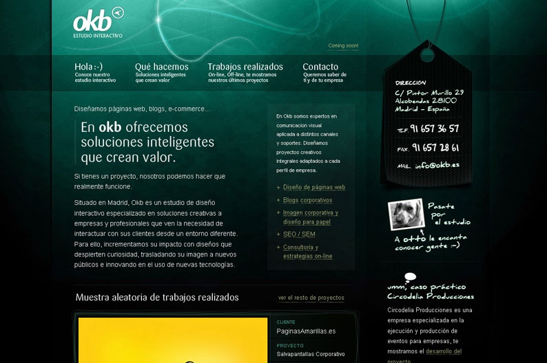 Screentshot on http://www.okb.es