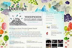 Boompa web design inspiration