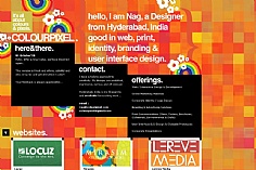 Colour Pixel web design inspiration
