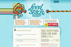 FeedStitch web design inspiration