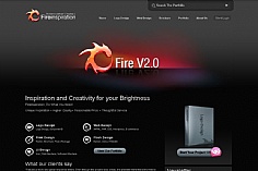 Fire Inspiration web design inspiration