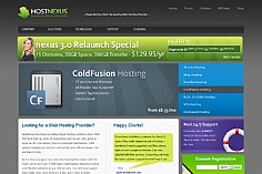 Hostnexus web design inspiration