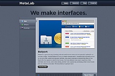 MetaLab web design inspiration
