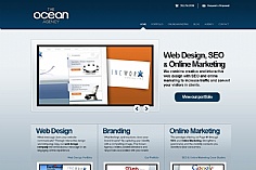 Ocean19 web design inspiration
