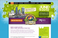 PRville web design inspiration