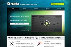 Strutta web design inspiration