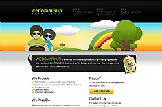 We Do Markup web design inspiration
