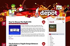 Web Designer Depot (screenshot)
