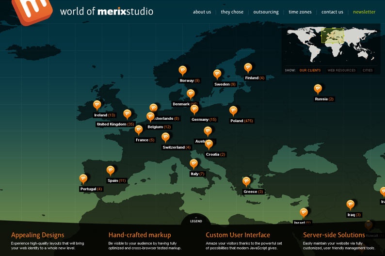 Screenshot on World of Merix Studio