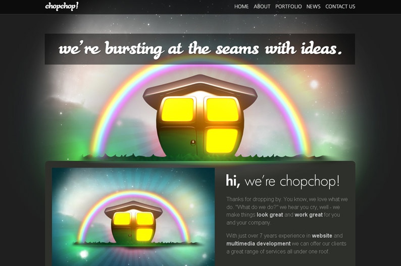 Screenshot on ChopChop