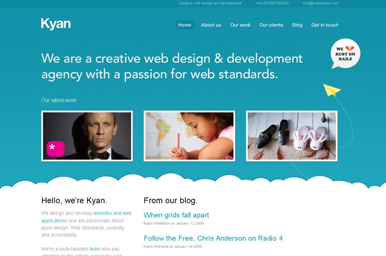 Screenshot on Kyan Media