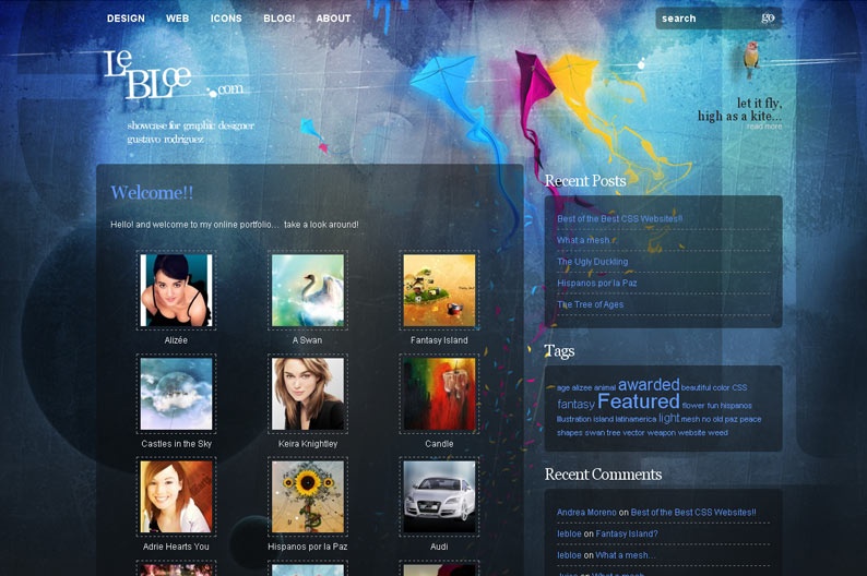 Screenshot on Lebloe