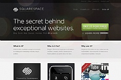 Squarespace 2 web design inspiration